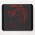 Dragon outline mousepads