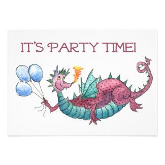 Dragon Party Invitation
