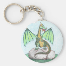 Dragon Perching Keychain
