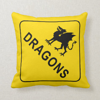 pillowfort dragon throw pillow