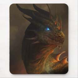 Dragon Portrait Mouse Pad (<em>$13.50</em>)