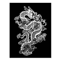 dragon postcard