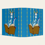 Dragon Reading Book Vinyl Binder