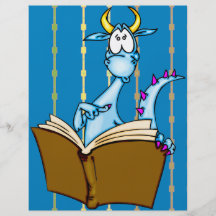 Dragon Reading Book Flyer