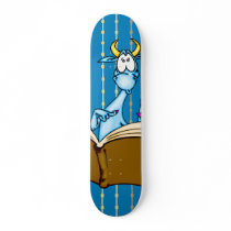 Dragon Reading Book Skate Deck