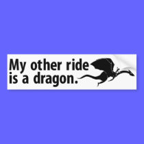 Dragon Ride bumper stickers