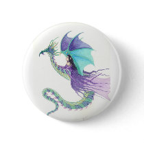 dragon rider fairy pinback buttons