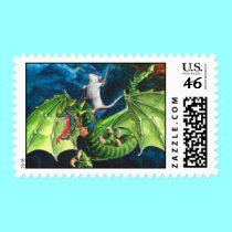 Dragon Rider stamps stamps