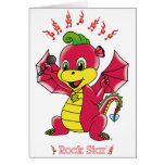 Dragon Rockstar™ Greeting Card