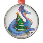 Dragon Round the Christmas Tree Ornaments