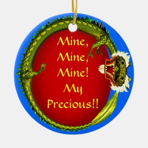 Dragon & Ruby Egg Ornaments