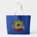 dragon sanskrit 2 canvas bag