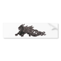 Dragon Serpent Bumper Sticker