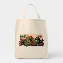 Dragon Serpent Tattoo Fantasy Fiction Drawing Art Bag