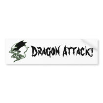 Dragon Shadows bumper stickers by SuanSKatra Dragon Shadows bumper stickers