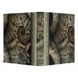 Dragon Skin Fractal Art 1.4" Binder