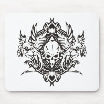Dragon Skull mousepads by novaideo Dragon Skull mousepads
