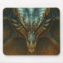 Dragon Skull Mousepad mousepads