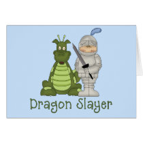 Dragon Slayer Greeting Cards