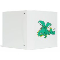 Dragon Sleeping Vinyl Binder