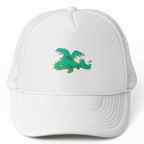Dragon Sleeping Trucker Hats