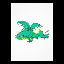 Dragon Sleeping invitations