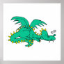 Dragon Sleeping Poster