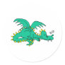 Dragon Sleeping Stickers