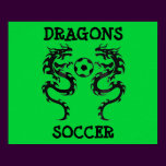 dragon soccer, DRAGONS, SOCCER - Customized
