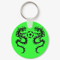 dragon soccer KEYCHAIN
