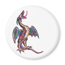 Dragon Song Magnet by SuanSKatra Dragon Song Magnet