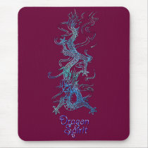 DRAGON SPIRIT Art Collection mousepads by RavenSpiritPrints DRAGON SPIRIT Art Collection mousepads