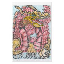 dragon stationery