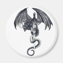Dragon & Sword Magnet