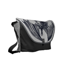 Dragon & Sword Messenger Bag