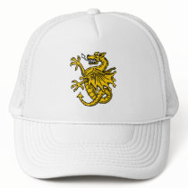 Dragon symbols and artwork hats