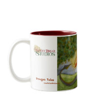 Dragon Tales Mug by sweetbriarstudios Dragon Tales Mug