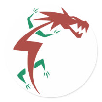 Dragon Tattoo stickers by alternateworlds Dragon Tattoo stickers