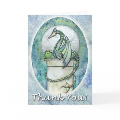 Dragon Thank You Card