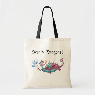 Dragon Tote Bag bag