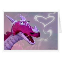 Dragon Valentine's Day Card