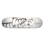 Dragon W Cherry Blossoms Custom Skate Board