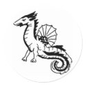 Dragon Warrior 36 stickers by dragonshirt Dragon Warrior 36 stickers