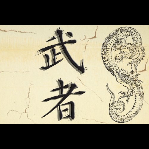Dragon Warrior Poster print