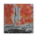Dragon Wars Magnet by GenePastore Dragon Wars Magnet