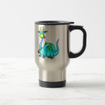Dragon Wearing A Bell Coffee Mugs