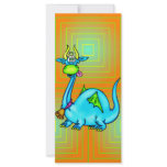 Dragon Wearing A Bell rack cards