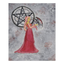Dragon Witch Print