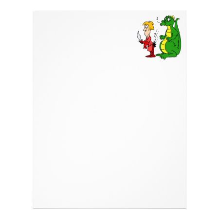 Dragon with Burnt Knight.png Customized Letterhead