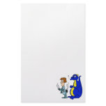 Dragon with Burnt Knight Stationery